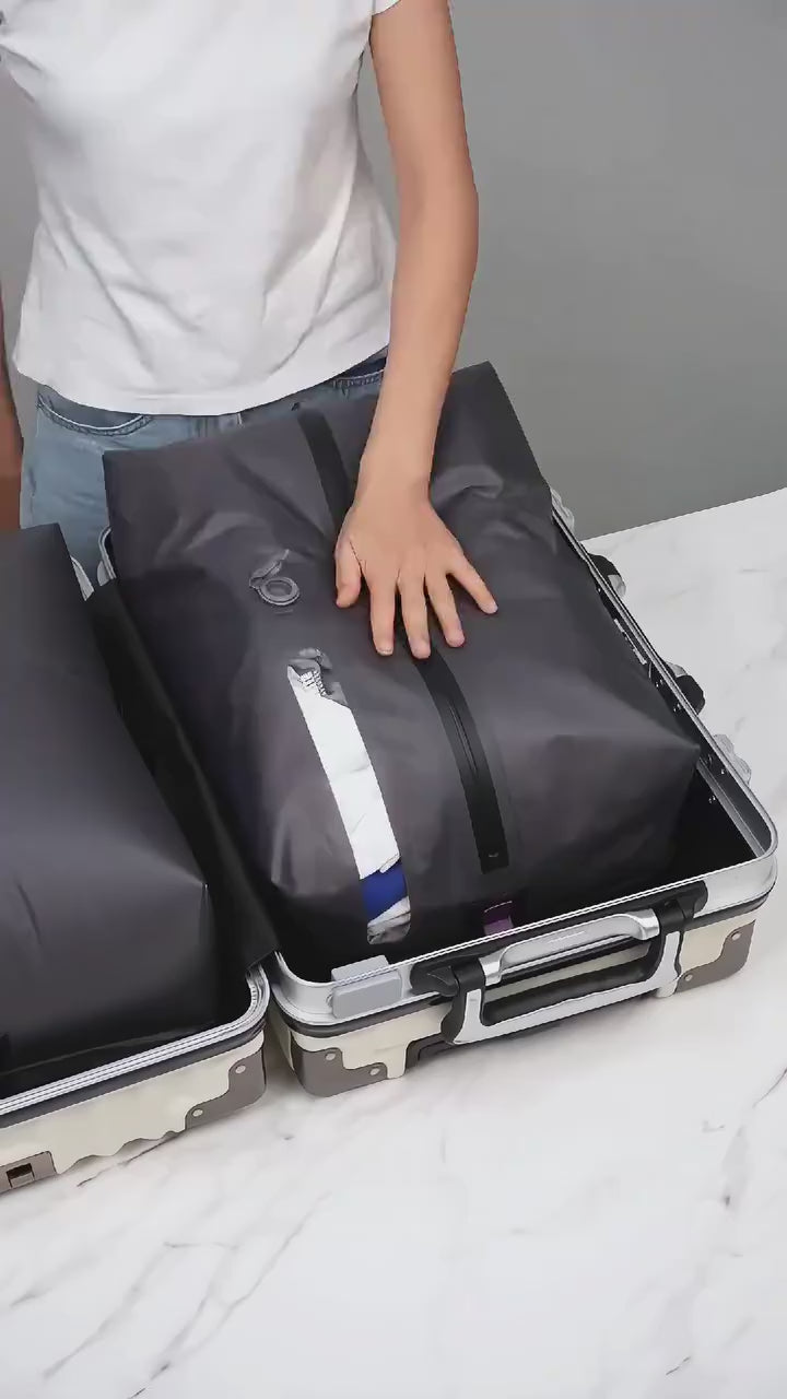 TravelPack™ Vacuum Kit - Maximize Your Luggage Space! video